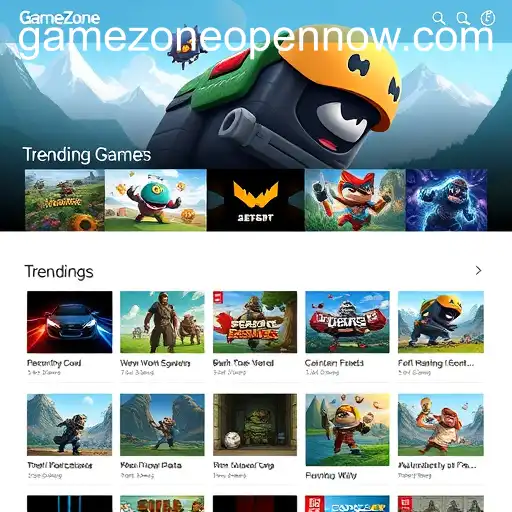Exploring the Excitement of Trending Games in the GameZone